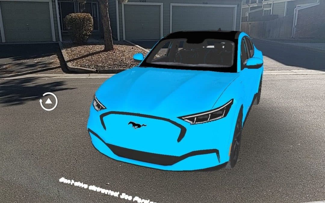 Mach-E in Augmented Reality